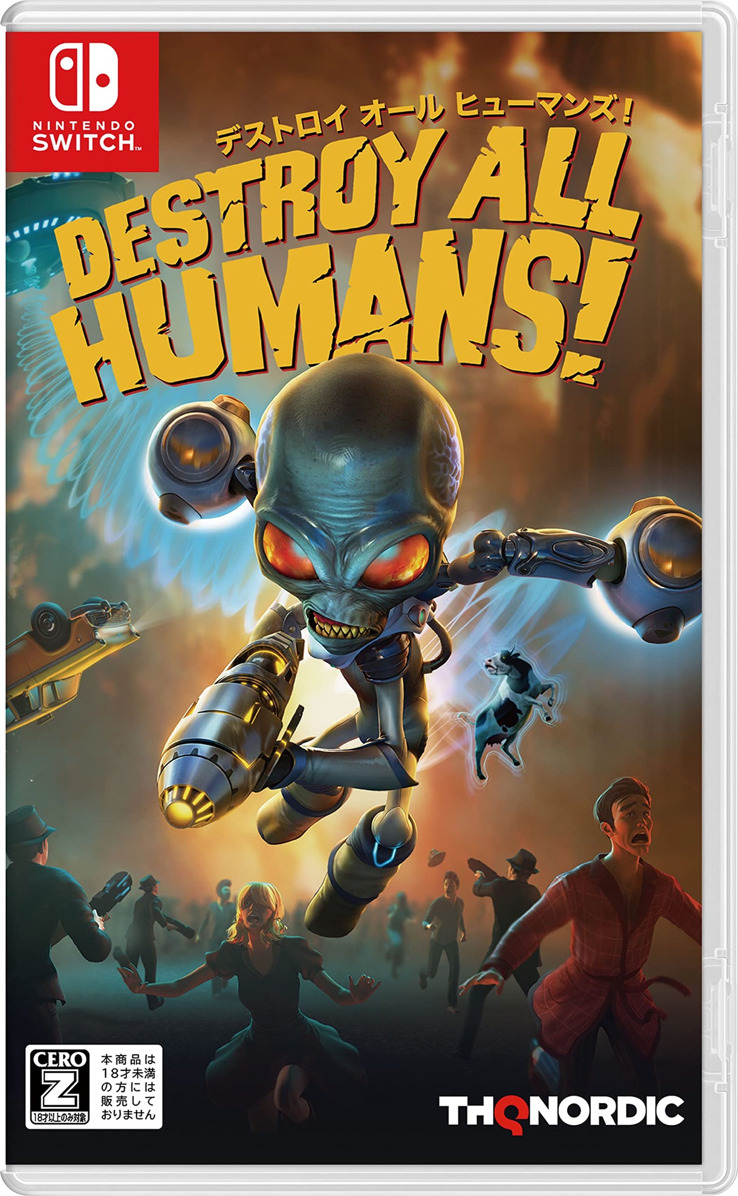 Destroy All Humans! Nintendo Switch THQ Nordic Sealed Adventure New