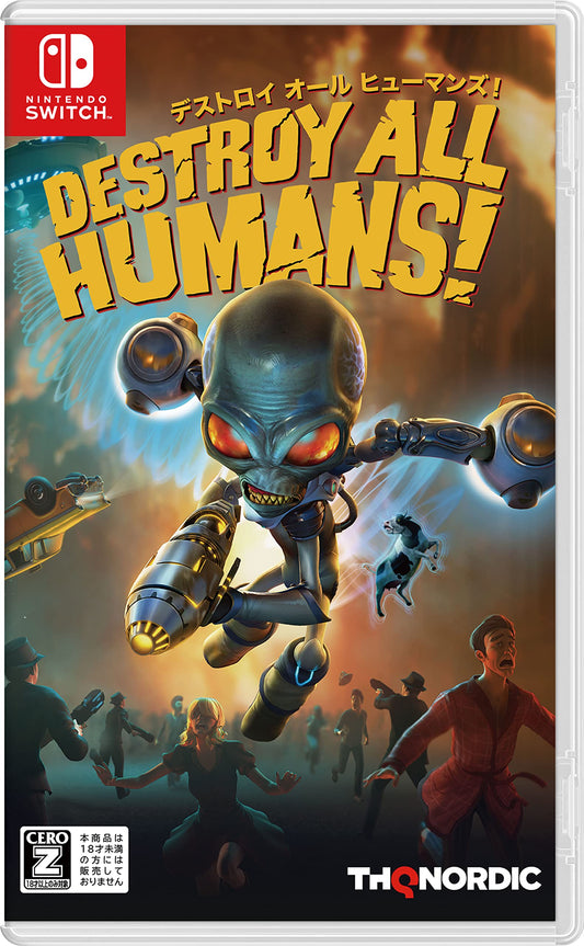 Destroy All Humans! Nintendo Switch THQ Nordic Sealed Adventure New
