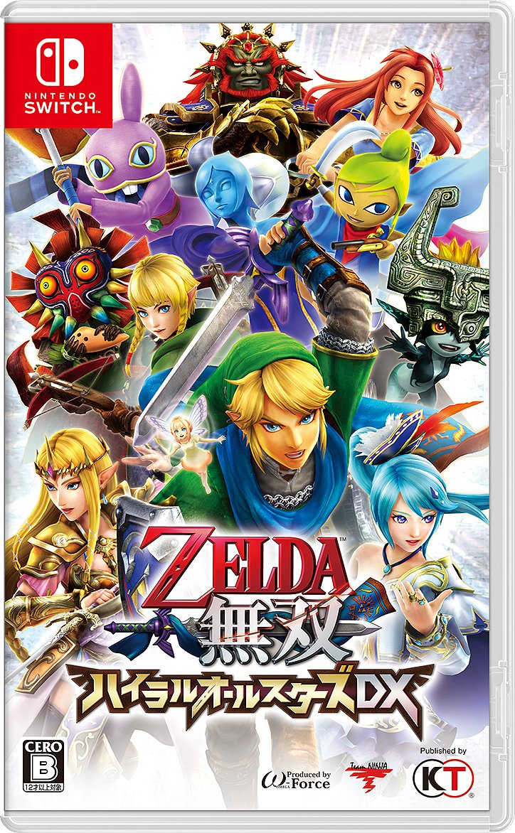 Zelda Musou Hyrule All Stars DX Nintendo Switch Koei Tecmo Games