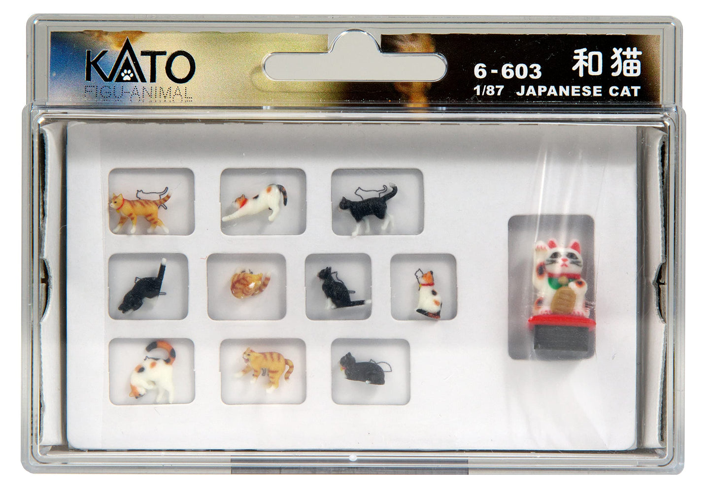 KATO HO Gauge 1/87 Japanese Cat 6-603 Model Train Accessories