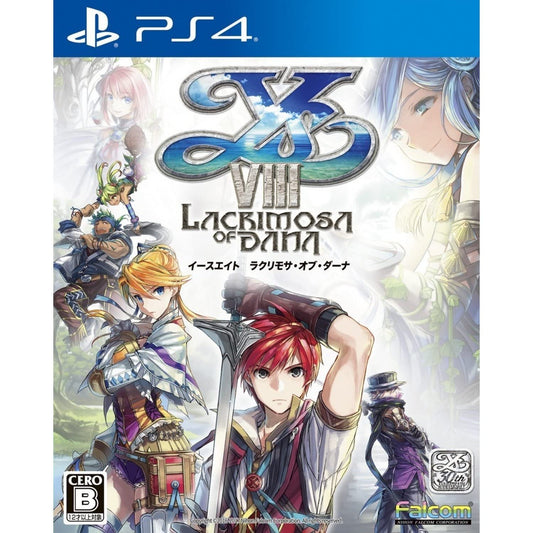 PS4 Ys VIII Lacrimosa of Dana Sony PlayStation 4 Falcom New Action