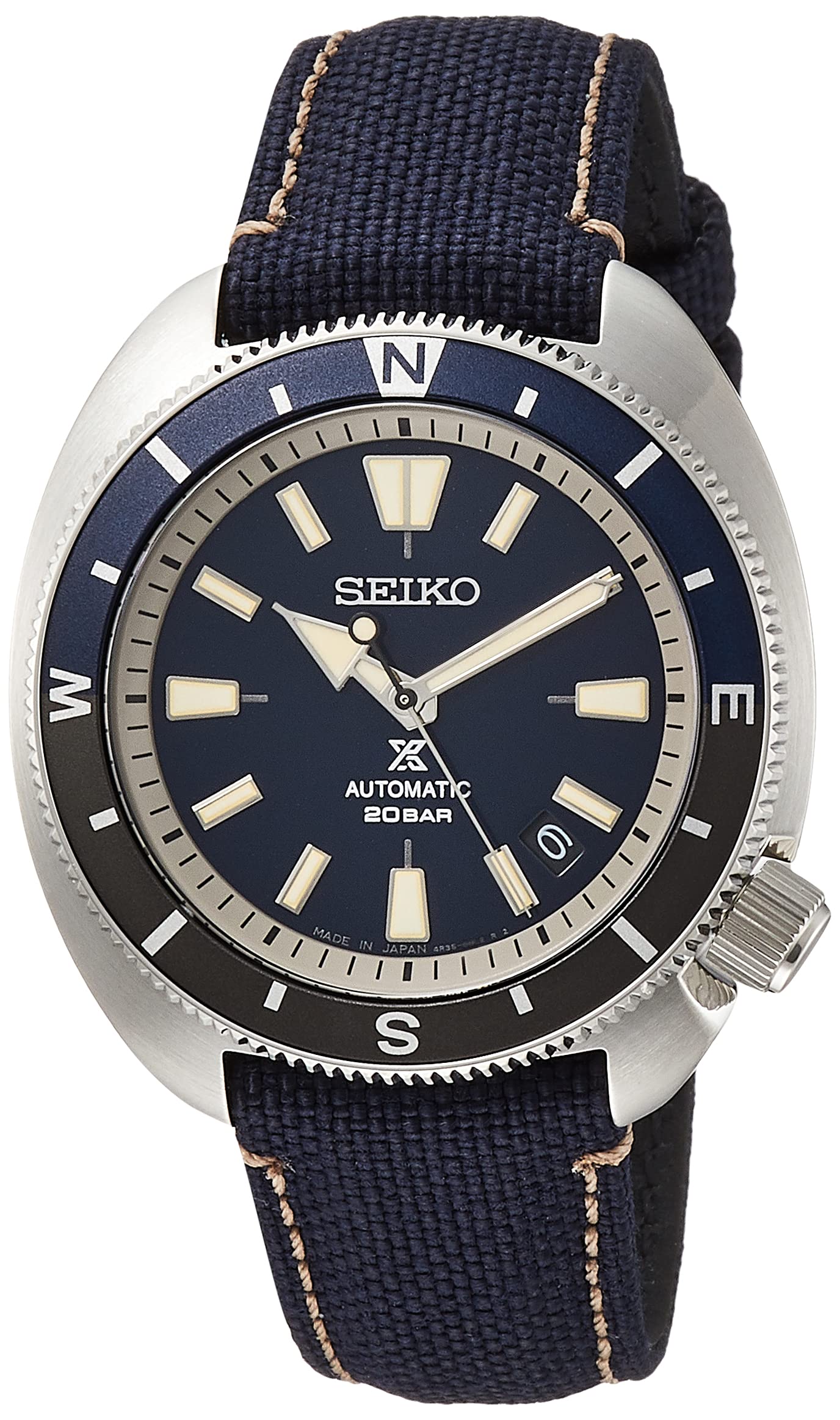 SEIKO SBDY101 Men's Watch PROSPEX Blue Analog Round Face Automatic winding