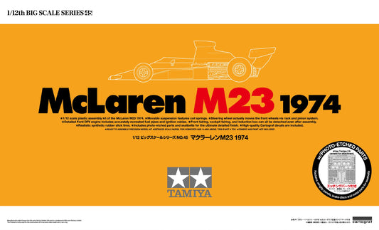 Tamiya 1/12 Big Scale Series No.45 McLaren M23 1974