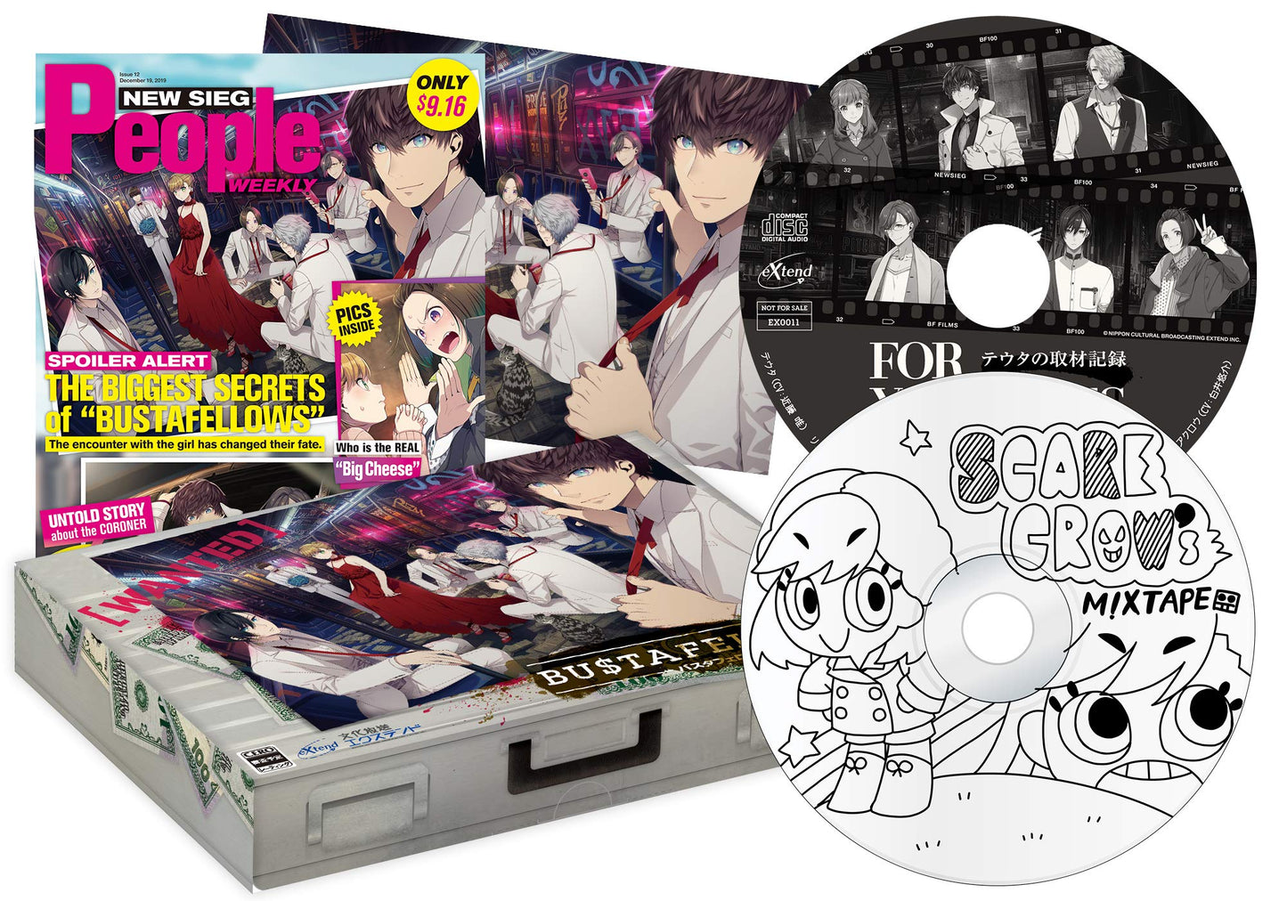 Bustafellows Deluxe Limited Edition Nintendo Switch Extend Sealed