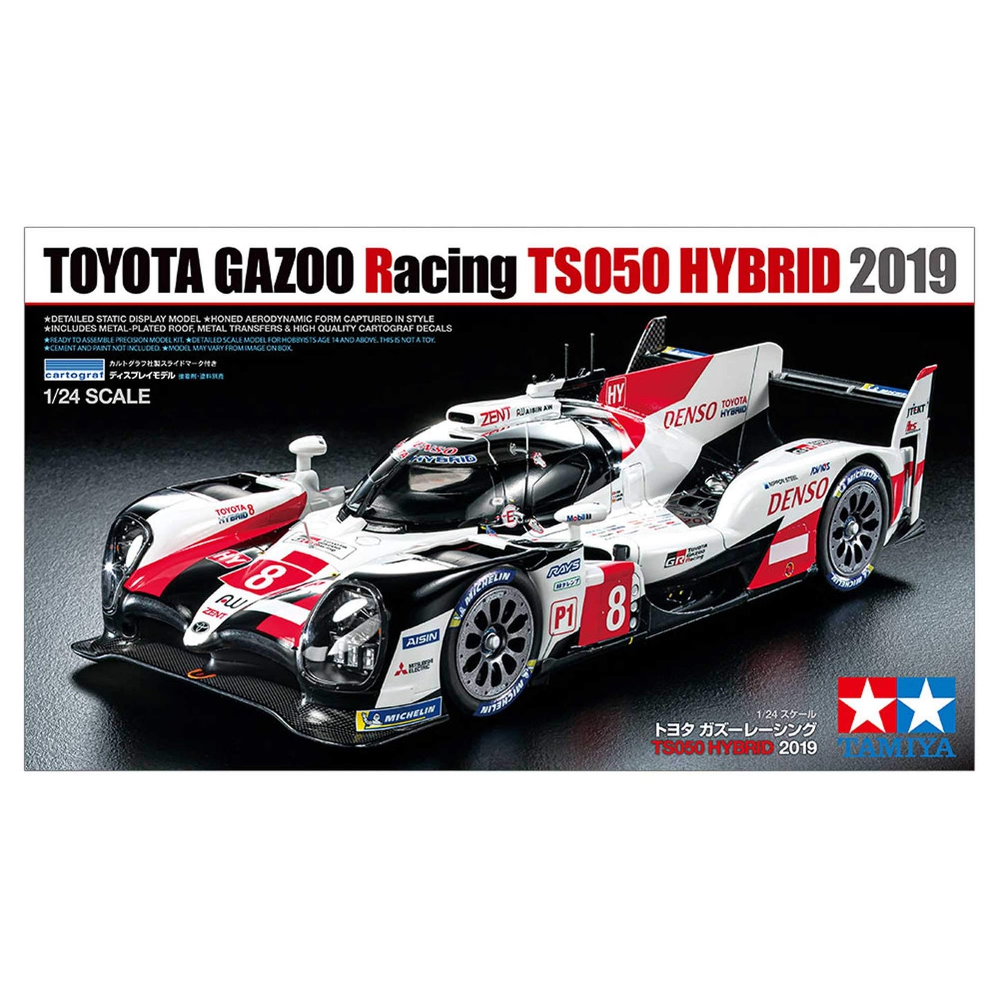 Tamiya 1/24 Special Scale Project Toyota Gazoo Racing TS050 HYBRID 2019