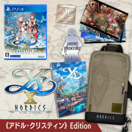 PS4 Ys X Nordics Adol Christin Limited Edition Sony PlayStation 4