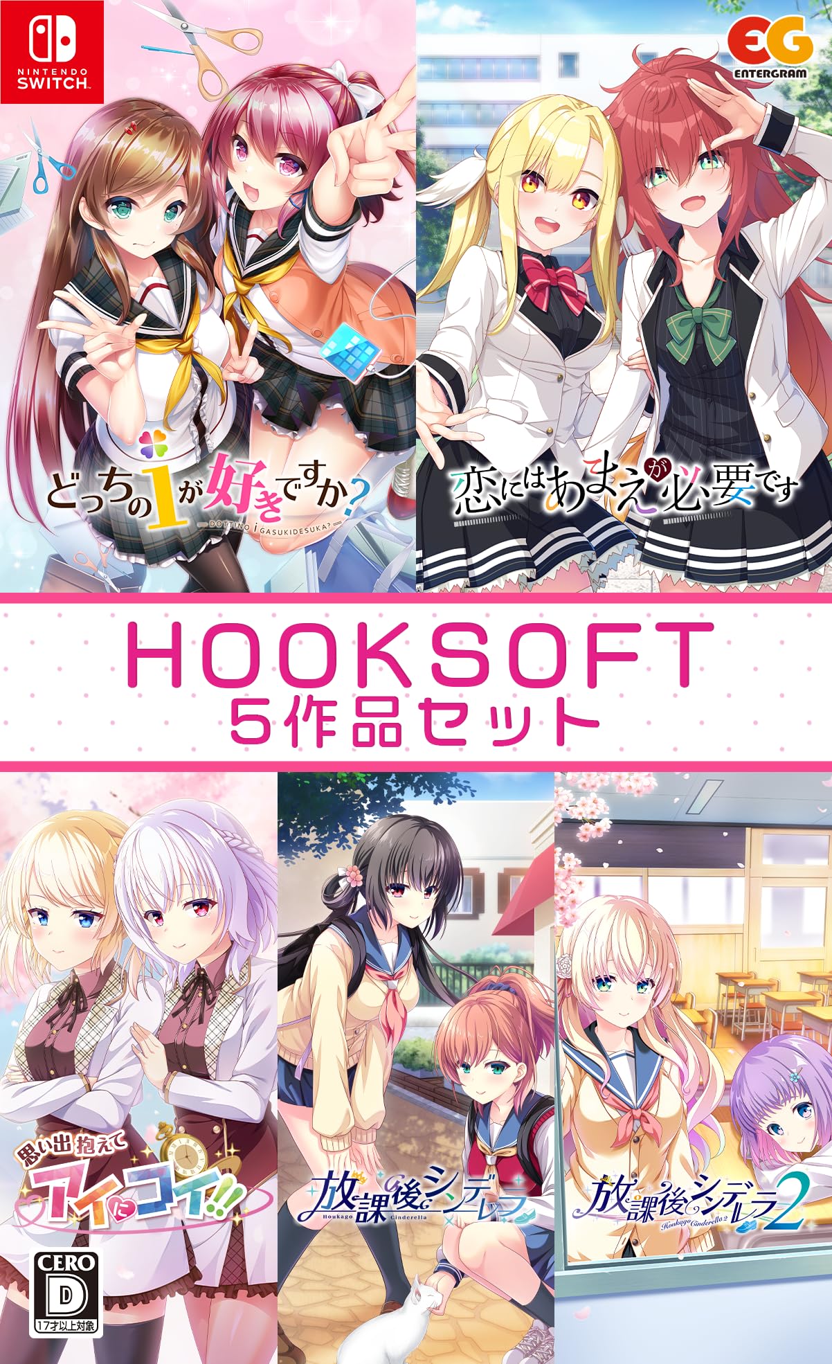 HOOKSOFT 5-Title Set - Switch