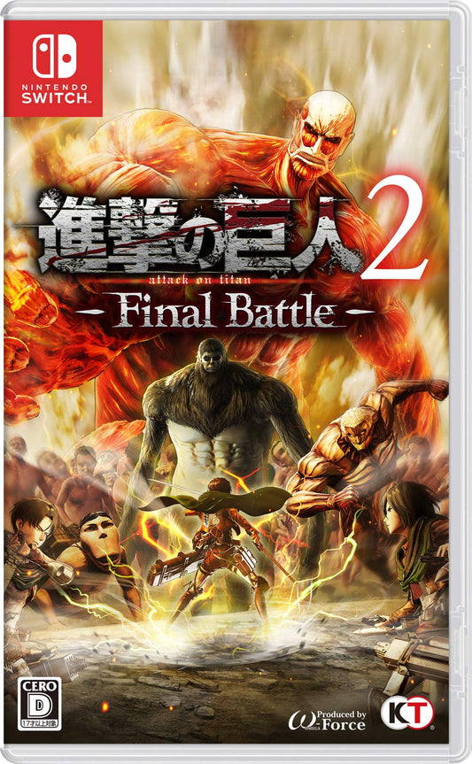 Attack on Titan 2 FINAL BATTLE Nintendo Switch Koei Tecmo Games