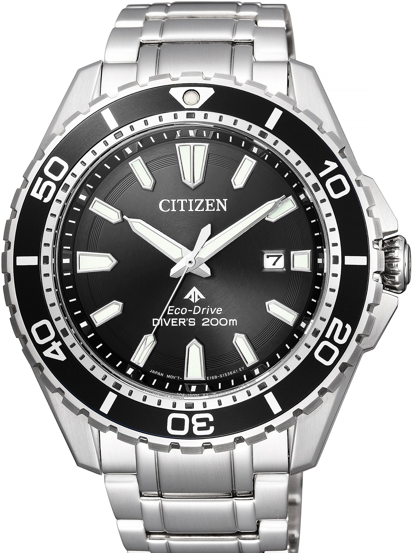 CITIZEN PROMASTER Eco-Drive Marine Series 200m Diver BN0190-82E Men's Watch