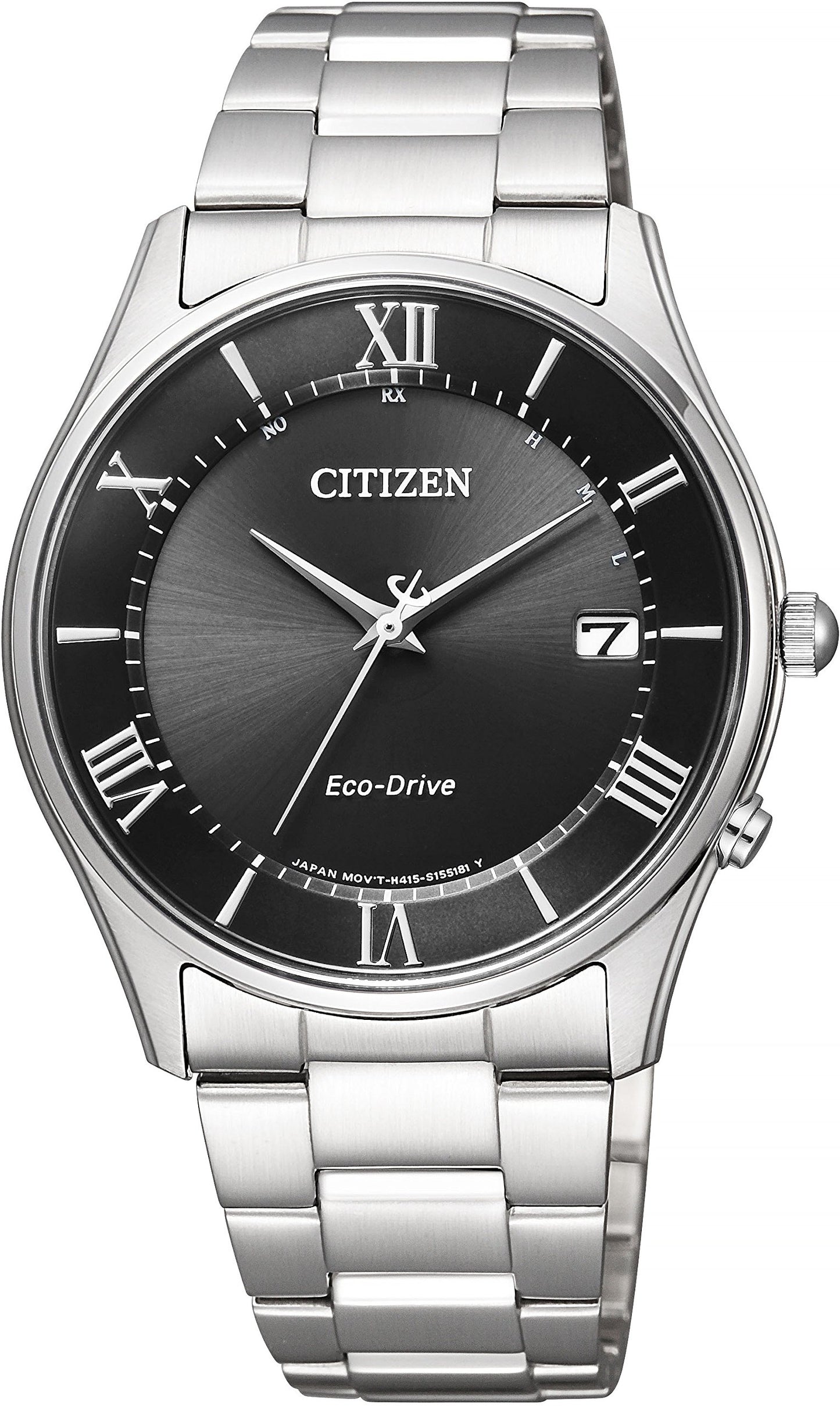 CITIZEN Watch Simple Adjust Eco-Drive Radio-Controlled Thin AS1060-54E Men's