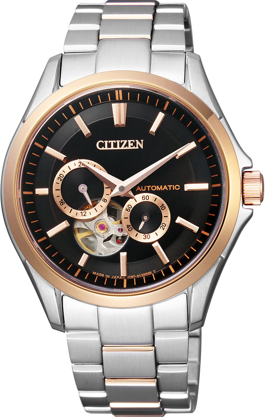 CITIZEN Watch Collection Mechanical Made in Japan See-Through Back NP1014-51E Men's