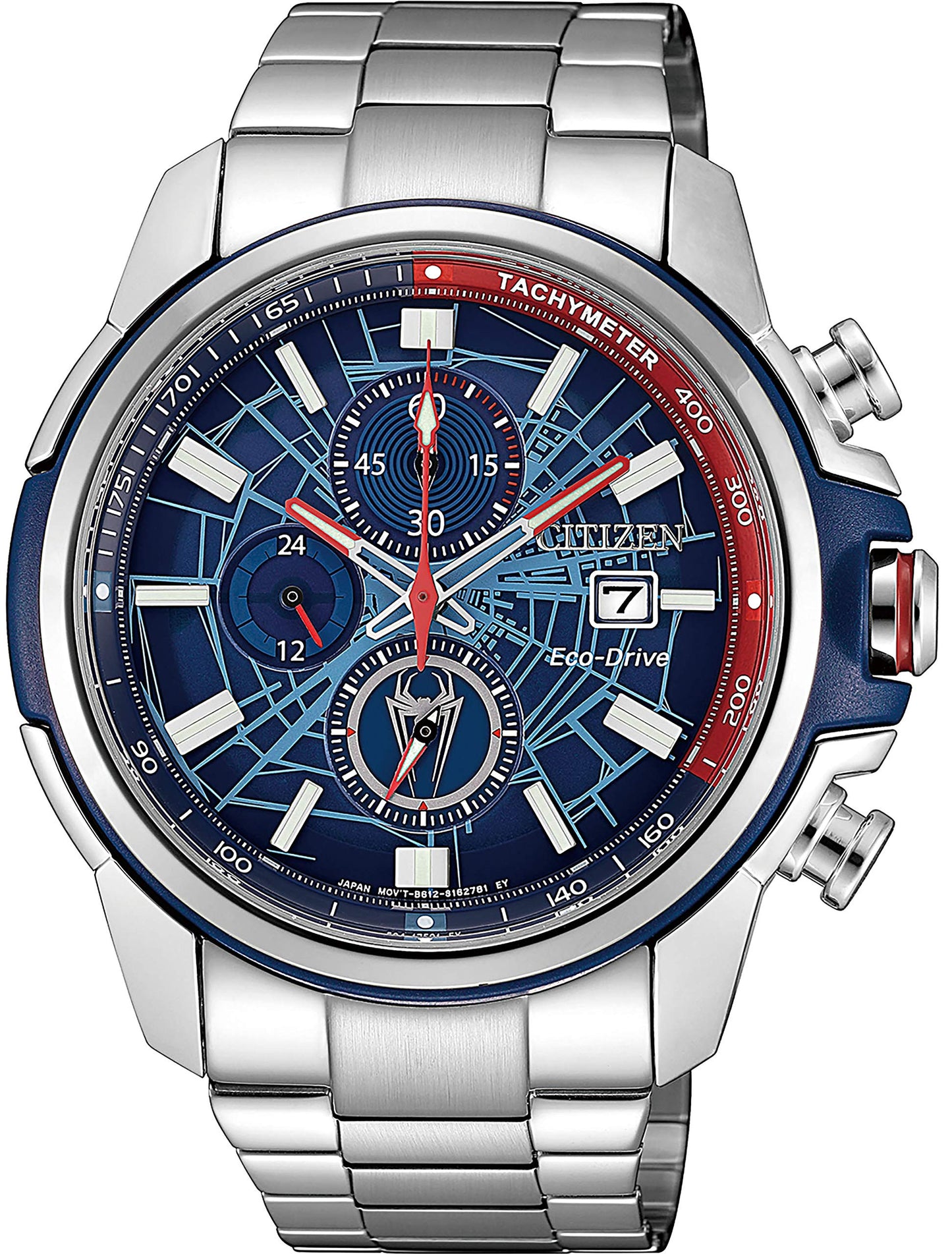 Citizen Watch "Spider-Man Model" with original box CA0429-53W Men's Silver