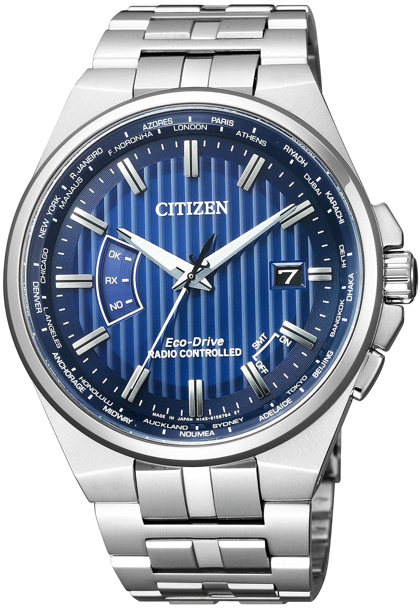 Citizen Watch Collection CB0161-82L Eco Drive Radio Controlled Watch Direct Flight Men's