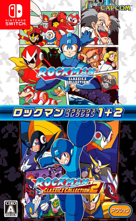 Mega Man Legacy Collection 1+2 Rockman Nintendo Switch Capcom